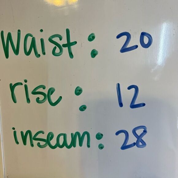 Old Navy Womens O.G Straight Jeans High Rise Secret Slim Distressed Blue Size 20 - Picture 7 of 7